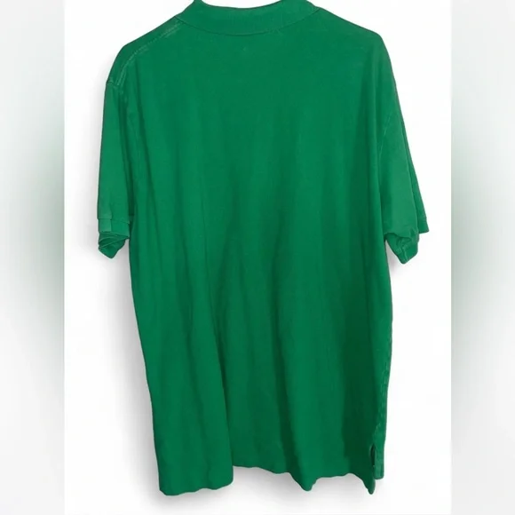 Polo by Ralph Lauren Men's Green Polo Shirt - Picture 3 of 3
